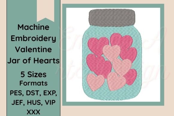 Jar of Hearts Embroidery Design Review