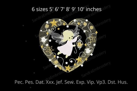 Magic Christmas Angel Embroidery Design Review
