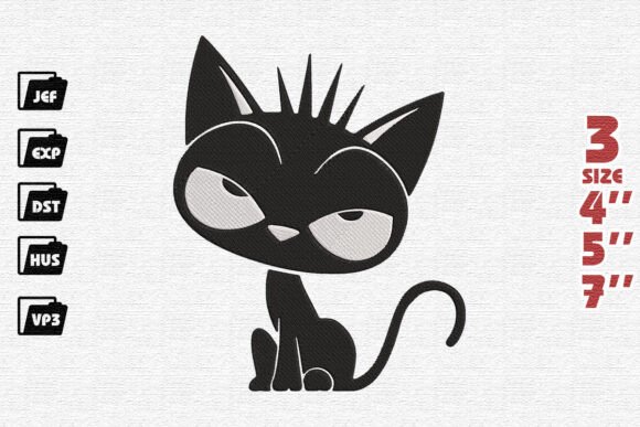 Mischievous Cat Embroidery: A Seller’s Review