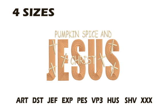 Pumpkin Spice Jesus Christ Embroidery Review