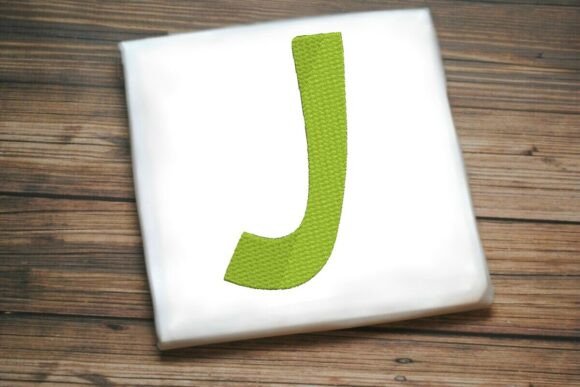 Review: Alphabet Letter J Machine Embroidery Design