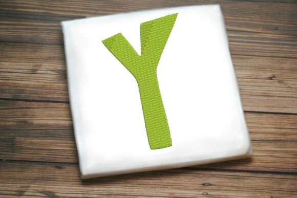 Review: Alphabet Letter Y Machine Embroidery Design