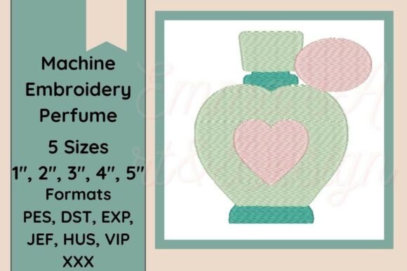 Review: Perfume Bottle Machine Embroidery Design