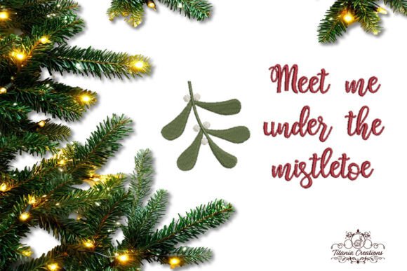 Review: Under the Mistletoe Machine Embroidery