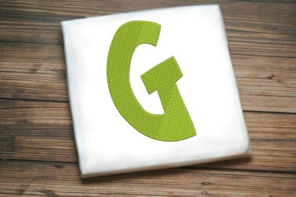 Reviewing Alphabet Letter G Machine Embroidery Design