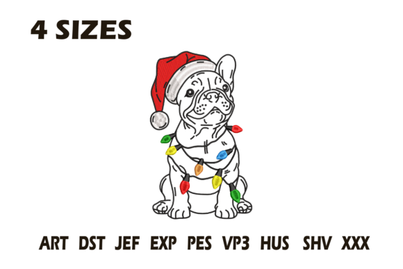 Reviewing Christmas Bulldog Embroidery for Holiday Sales