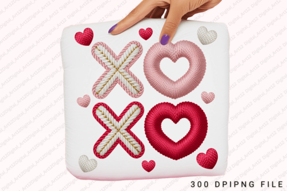 Reviewing Cute Embroidery Xoxo Valentine PNG for Etsy