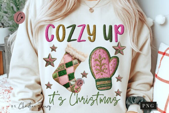 Reviewing Faux Embroidery Cozy Season PNG for Makers