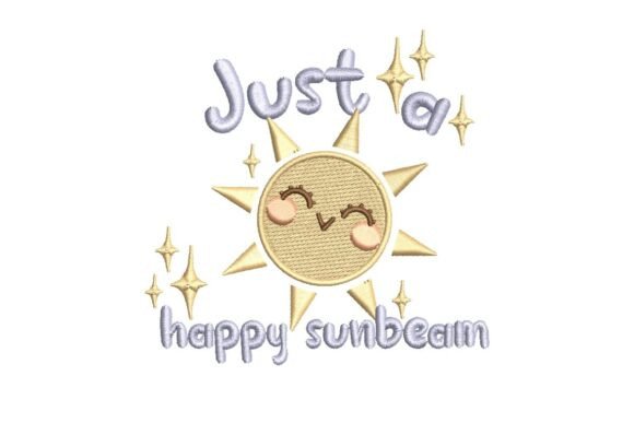 Reviewing Smiling Sun, Nursery Embroidery for Gifts