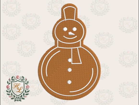 Reviewing the Gingerbread Snowman Embroidery Files